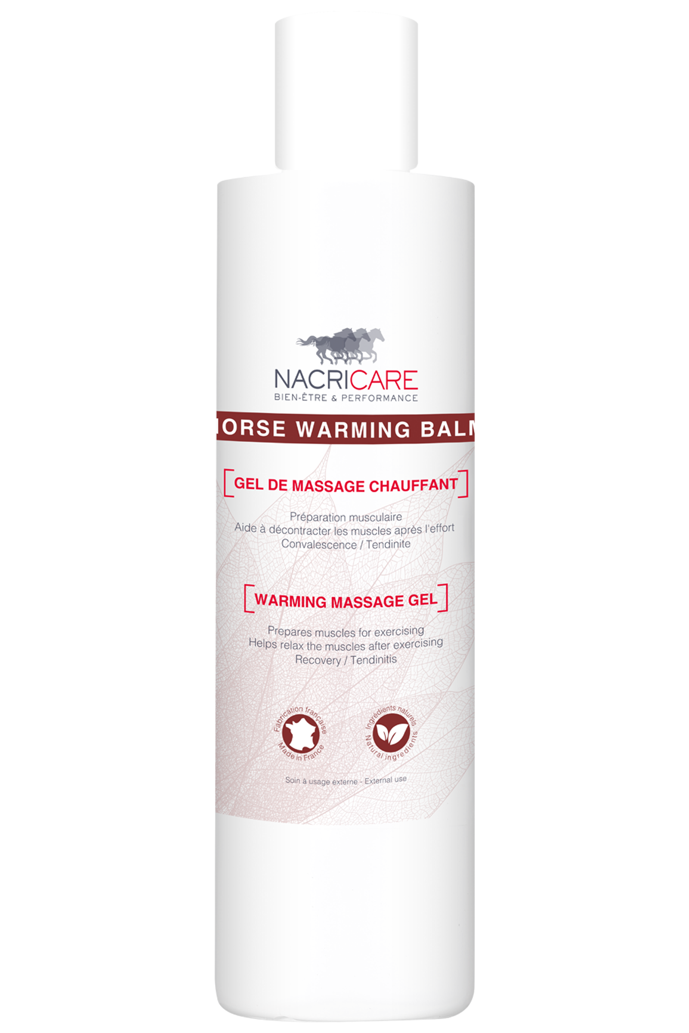 HORSE WARMING BALM - GEL CHAUFFANT - NACRICARE