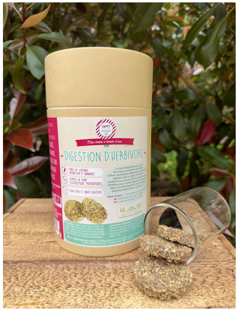 DIGESTION d'HERBIVORE BIO - HAPPY CRACKERS