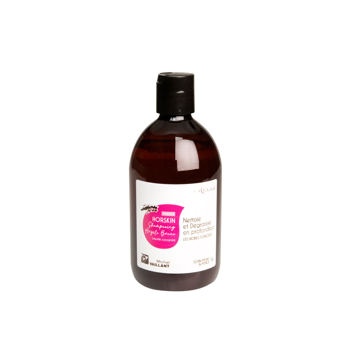 Horskin Shampooing Liquide Concentré Argile Brune Force 3 - MICHEL VAILLANT