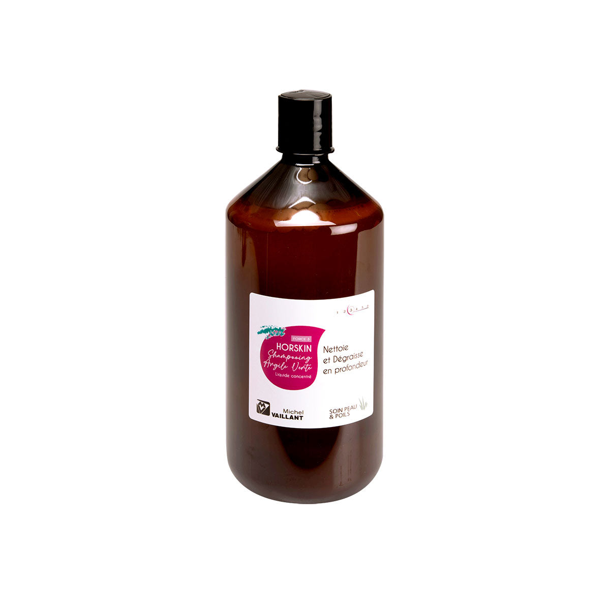 Horskin Shampooing Liquide Concentré Argile Verte Force 3 - MICHEL VAILLANT