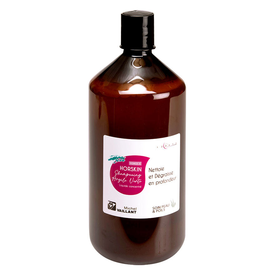Horskin Shampooing Liquide Concentré Argile Verte Force 3 - MICHEL VAILLANT