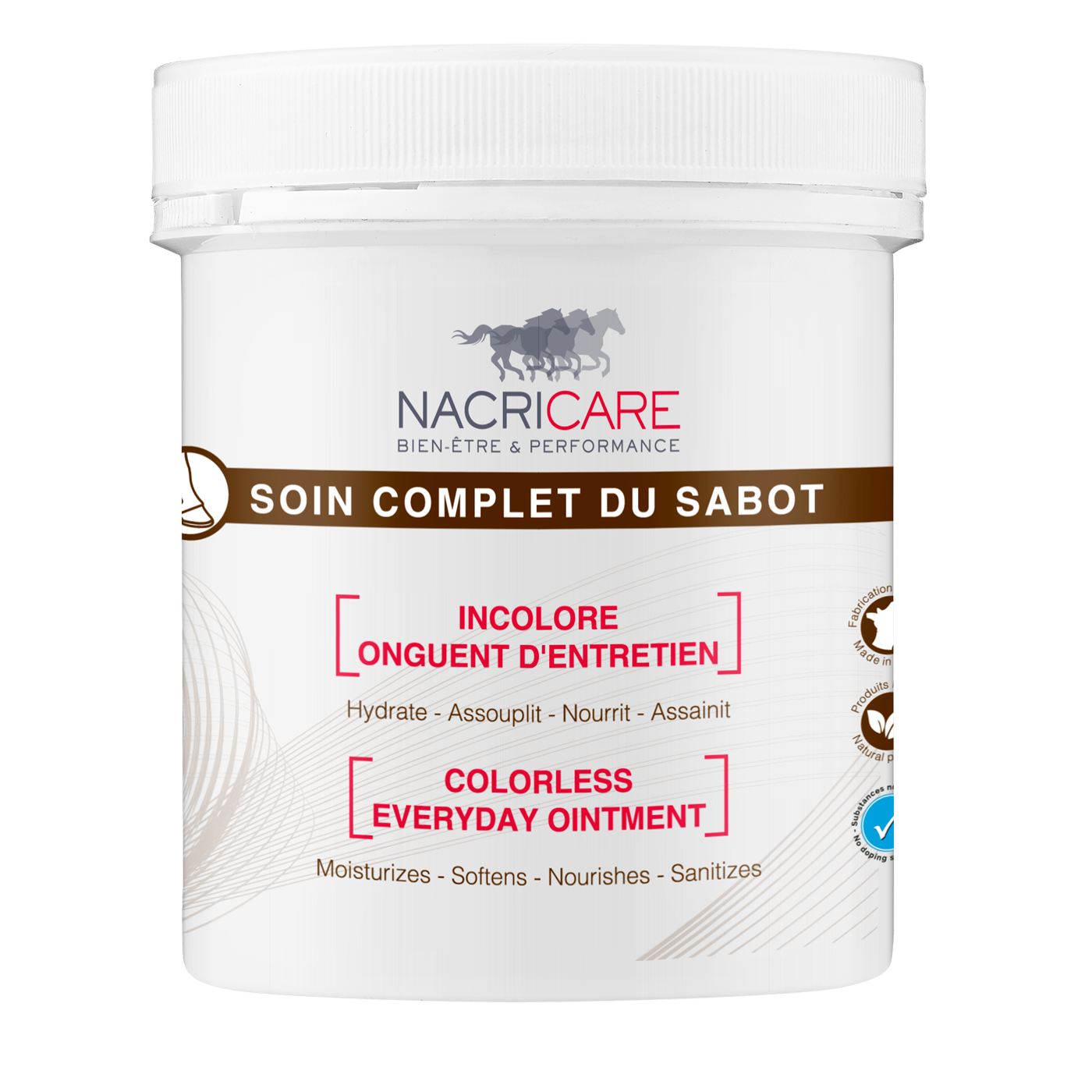SOIN COMPLET DU SABOT - noir - NACRICARE