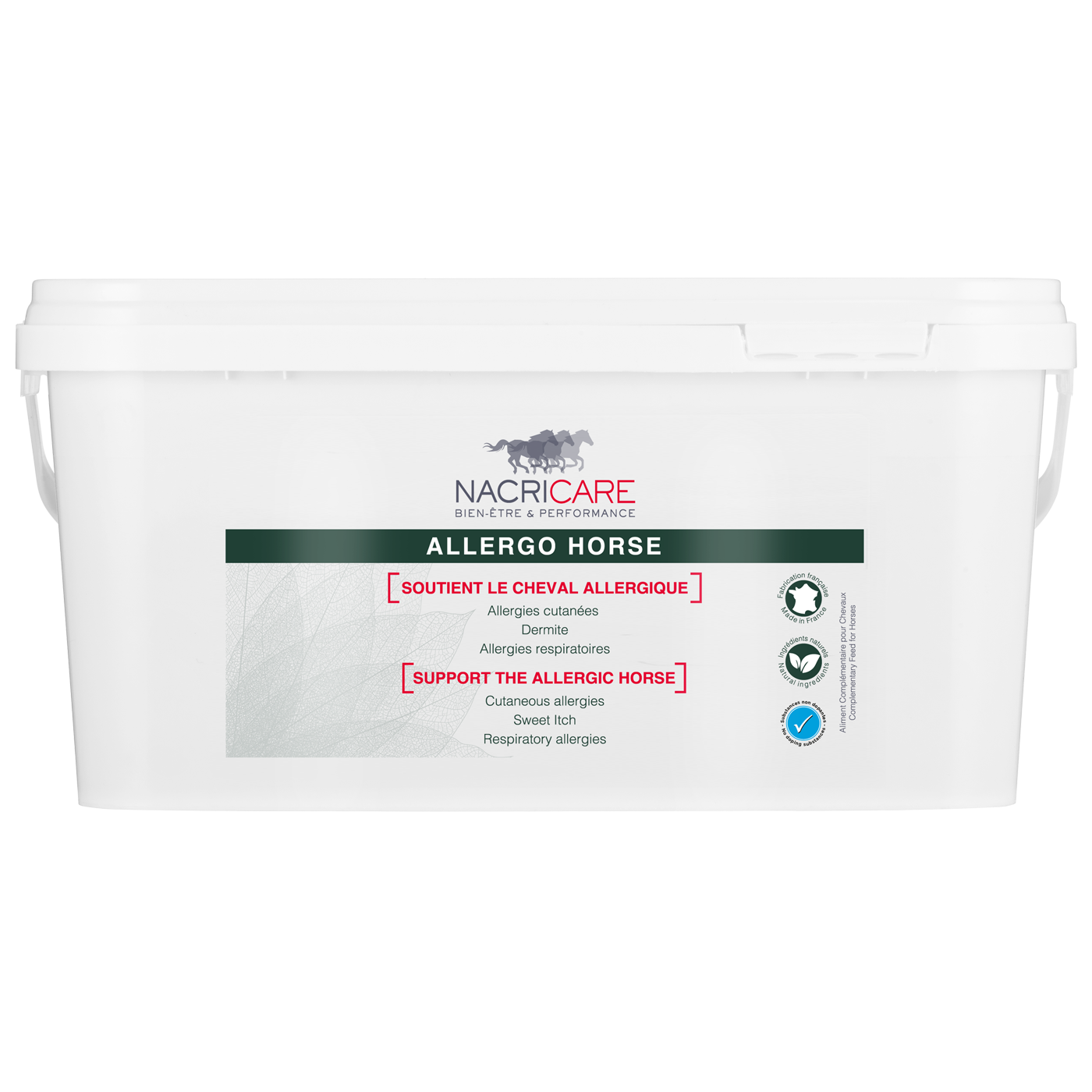 DERMITE TOUX CHEVAL - ALLERGO HORSE - NACRICARE