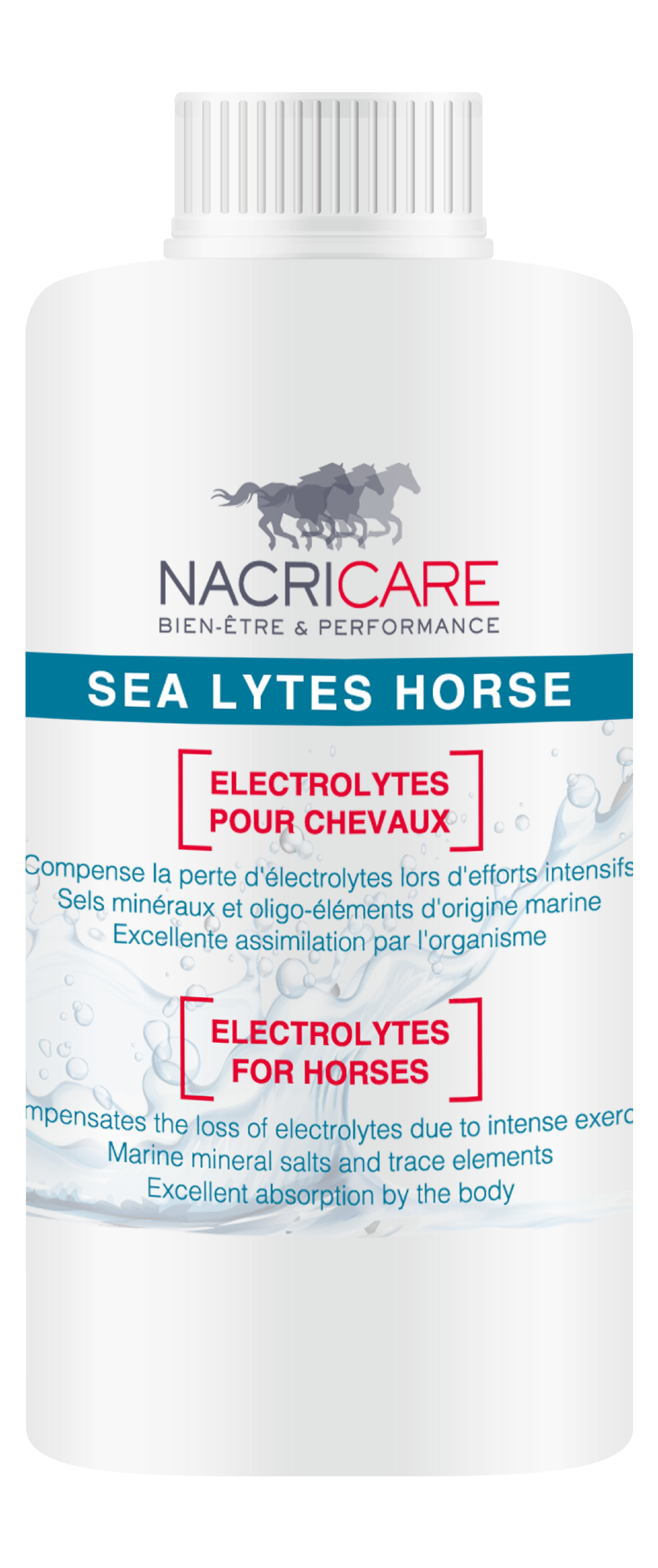 SEA LYTES HORSE - ELECTROLYTES CHEVAL - NACRICARE