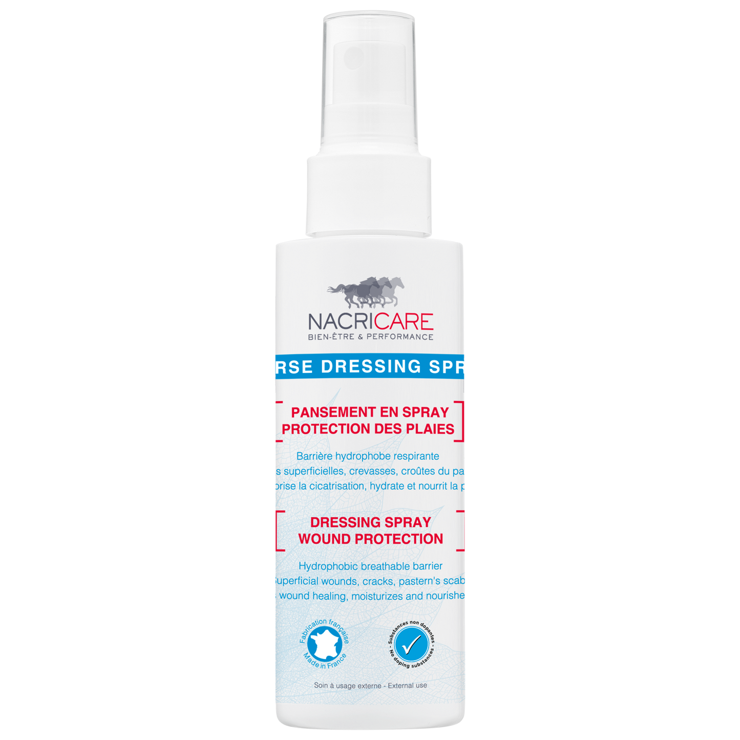 HORSE DRESSING SPRAY - PANSEMENT EN SPRAY - NACRICARE