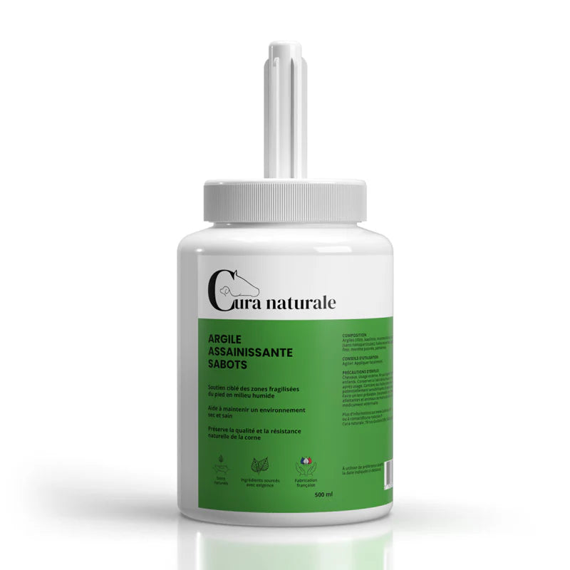 Argile assainissante sabots - CURA NATURALE