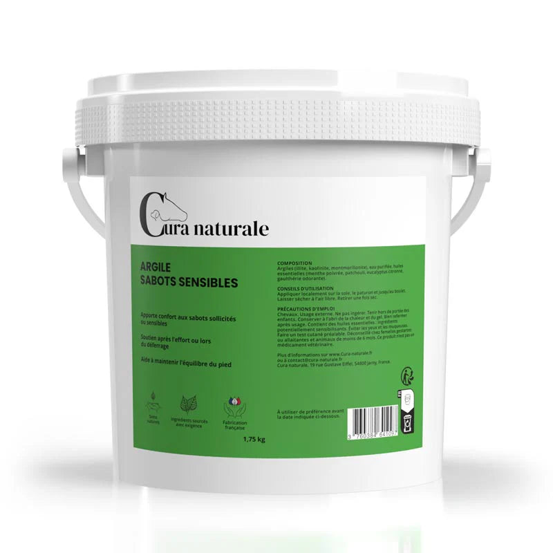 Argile sabots sensibles - CURA NATURALE