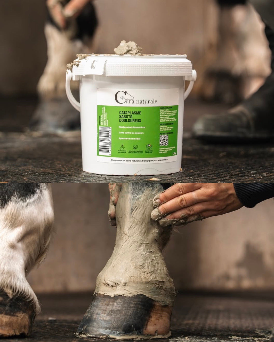 Argile sabots sensibles - CURA NATURALE