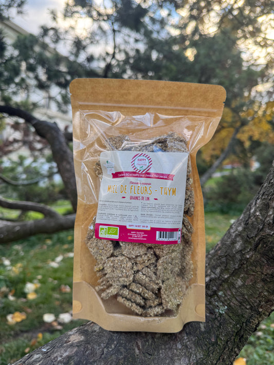 Crackers Cheval Miel Thym - HAPPY CRACKERS