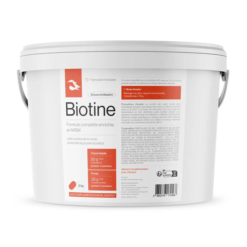Biotine - Cheval Energy