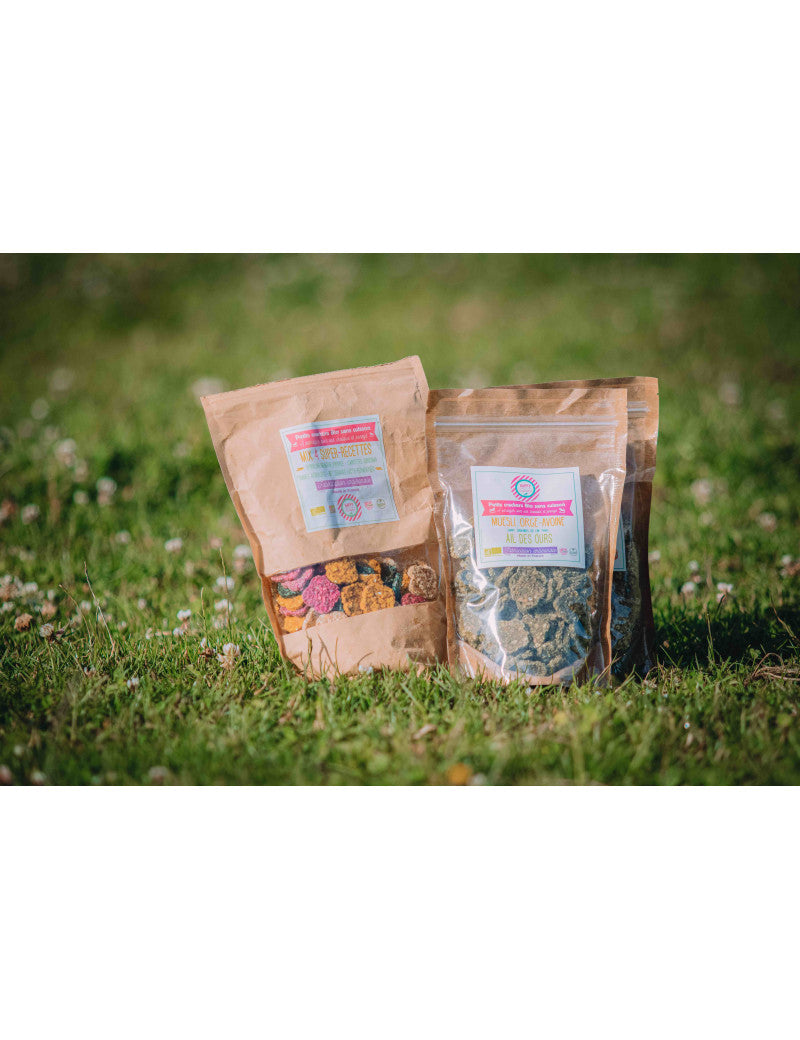 Crackers Cheval Ail des Ours - HAPPY CRACKERS