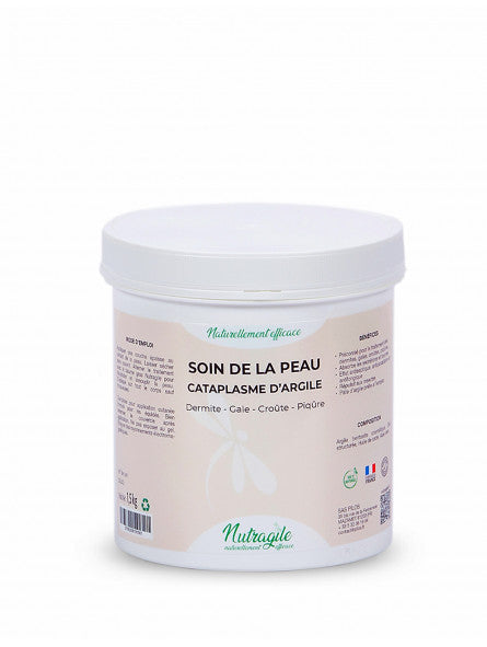 Soin de la Peau - Cataplasme d'argile - NUTRAGILE